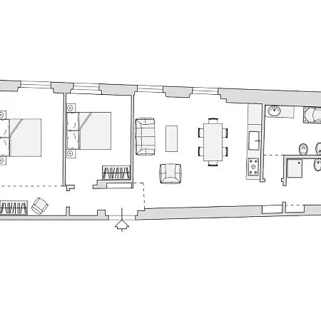 Apartment Ponte Vecchio White By Mmega